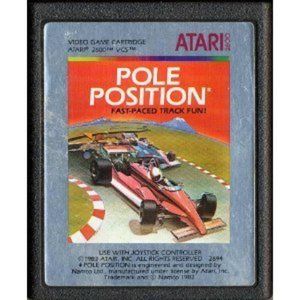 Pole Position (Atari 2600) Atari Game 1982 Vintage